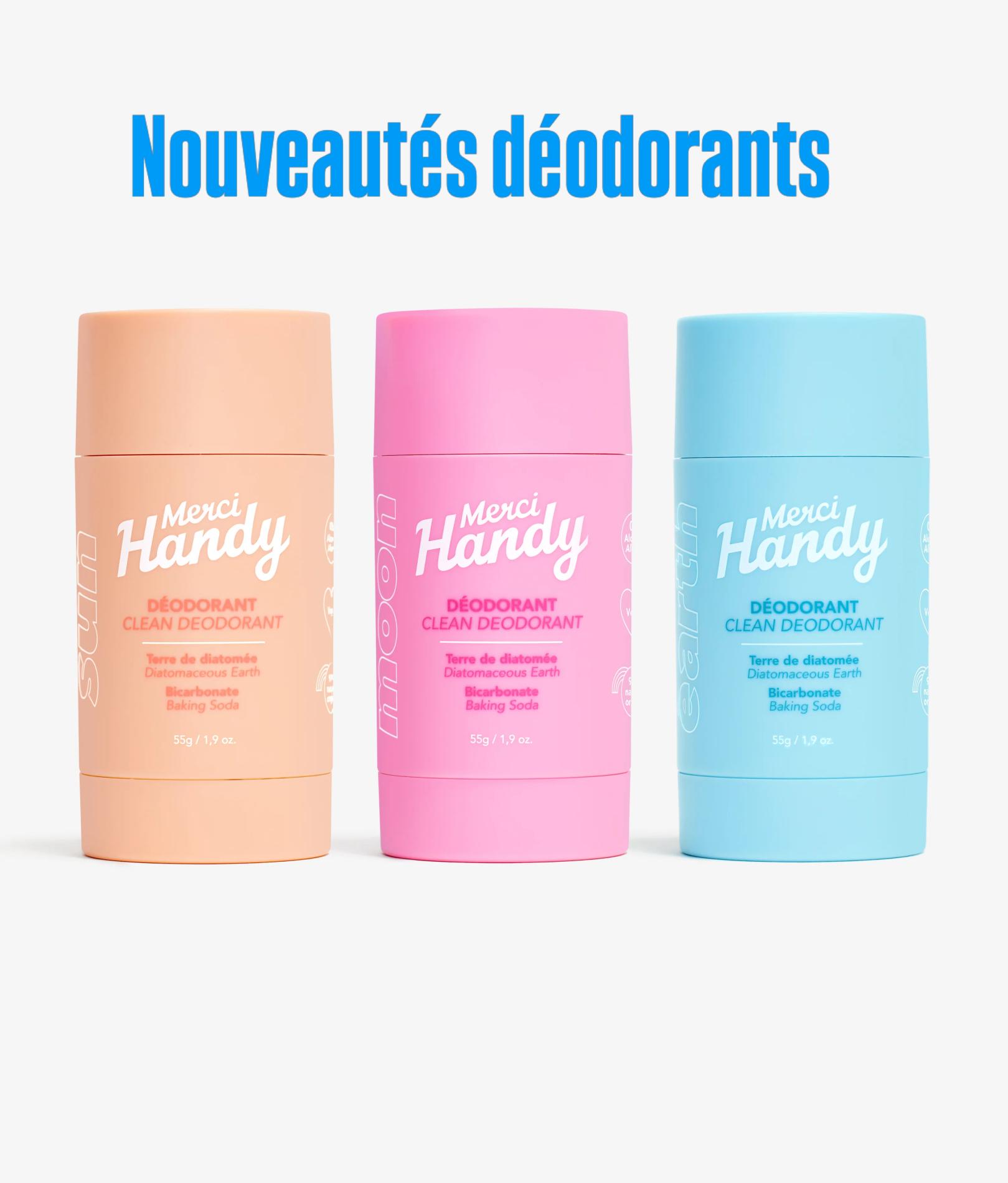 Déodorants Merci Handy